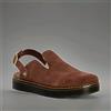 Dr. Martens DR MARTENS Sabot Uomo Carlson Mules Foderati in Pelle Scamosciata Marrone NWT