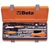 Beta Cassetta completa chiavi a bussola e cricchetto 1/4" Beta 900/C13-8