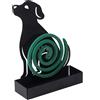 Baroni Home Baroni Porta Zampirone in Metallo Cane Nero. Portazampirone Da Interno O Da Este