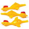 Baker Ross AG639 - Figure elastiche Pollo volante, Multicolore, circa 5 cm, Confezione da 5 pezzi