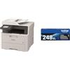 Brother MFCL3740CDWE Multifunzione LED a Colori, 18 ppm TN248BKXL toner nero originale fino a 3.000 pagine