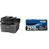 Brother MFCL2800DW Multifunzione Laser B/N, 32 Ppm TN2510XL Toner originale, fino a 3000 pagine
