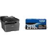 Brother MFCL2835DW Multifunzione Laser B/N, 32 ppm TN2510XL Toner originale, fino a 3000 pagine