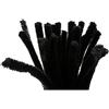 Creativ 100263 Pulitori per tubi, spessore 9 mm, L: 30 cm, nero, 25 pezzi