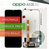 OPPO DISPLAY ORIGINALE OPPO A53S 5G CPH2321 SCHERMO LCD + TOUCH SCREEN VETRO RICAMBIO