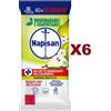 NAPISAN 6PZ NAPISAN SALVIETTE IGIENIZZANTI MULTISUPERFICI GIARDINO FRUTTATO 40+10 GRATIS