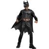 Rubie's Rubies Costume carnevale Batman Black 5-6 anni vestito Deluxe eroe bambino