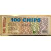 DAL NEGRO FICHES POKER DAL NEGRO 100 COLOURED CHIPS IDEA REGALO UOMO DONNA GIOCHI Gioco