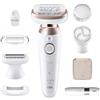 Braun Epilatore Braun SES9 360 SILK EPIL 9 Flex SPA White e Rose gold White