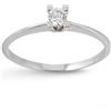 Luce By Tramontano Anello LUCE By TRAMONTANO Solitario Oro Bianco 18kt Diamanti 0.06ct A002-03