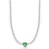 Liu Jo Luxury Collana Tennis Donna LIU JO Luxury LJ2447 Acciaio Inossidabile Cuore