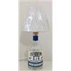 Lampada Con Bottiglia In Vetro gin tempesta con paralume