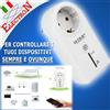 ELECTRON ITALIA PRESA TELECOMANDATA Wi-Fi Telecomando REMOTE iOS ANDROID WIFI PLUG SOCKET EDUP