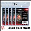 ultra pro bustine protetive e toploader proteggi carte pokemon yugioh one piece