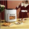 Silvercrest Friggitrice ad Aria Calda 15 Litri 1400W Senza Olio Touch Screen LCD SilverCrest