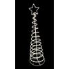 Partenopea Albero di Natale Luminoso moderno Luci LED Spirale da Interno ed Esterno 180 CM
