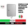 ABS SPORTELLO IN ABS X CONTATORE ENEL ACQUA LUCE CON SERRATURA PLASTICA 20X30 30X40