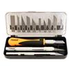 Does not apply 💚Kit Tagliabalsa 16Pz Cutter Di Precisione per Modellismo da 3 Coltelli 13 Lame
