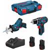 Bosch Powertools BOSCH Kit 12V B12GSRGSA2bat3a-40 (GSR 12V-15 + GSA 12V-14 + 2 x 3,0 Ah + GAL12V-
