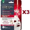 L'OREAL 3 PZ L'OREAL TRIPLA AZIONE MASCHERA ANTIETA' REVITALIFT LASER X3 VITAMINA C