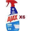 Ajax 6 PZ AJAX BAGNO SPLENDENTE RIMUOVE CALCARE E RESIDUI DI SAPONE SPRAY 600ML