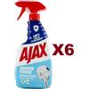 Ajax 6 PZ AJAX SHOWER POWER ANTICALCARE RIMUOVE E PREVIENE CALCARE SPRAY 600ML DOCCIA