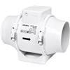 Airflow Aventa 100B Aspiratore In-Linea a Flusso Misto - Ventilazione 21W a Risparmio Energetico, 40-52 l/s (145-187 m³/h), IPX4, Condotto 100mm, 3 Anni Garanzia