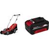 Einhell GE-CM 18/33 Li - Kit (1x4,0Ah) Tagliaerba a batteria Power X-Change & Originale Batteria Einhell 18V 4,0 Ah Power X-Change
