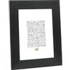 Deknudt Frames Deknudt Cornici Portafoto, Legno, Nero, 19,8 x 14,8 x 1,4 cm