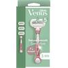 Venus Gillette Venus Deluxe Smooth Sensitive, rasoio da donna, 3 pezzi, inserti per rasoio a 5 lame dure, come un diamante