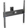 Meliconi SPACE SYSTEM TURN 400, Supporto TV Parete Inclinabile, Staffa per TV a Schermo Piatto da 40 a 65, Attacco VESA 200-300-400, Portata 45 Kg, Made in Italy, Nero