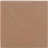 florence by mills Florence Buste 14 x 14 - Kraft - 100 pezzi - 120 g/m² - Buste autoadesive per partecipare a matrimoni, cartoline, inviti, biglietti di auguri