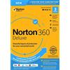 Symantec Norton 360 Deluxe 2025 3 dispositivi 3 PC 1 anno PC MAC Internet Security 2024