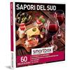 Smartbox - Cofanetto Regalo Sapori del Sud - Idea Regalo Gourmet - 1 degustazione per 2 Persone