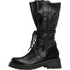FELMINI FALLING IN LOVE Nadir, Mid Calf Boot Donna, Nero, 41 EU
