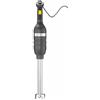 HENDI Frullatore a immersione, asta frullatore: 400mm, velocità regolabile: 4000 a 16000 g/min, processa fino a 80L, frullatore a mano, mixer ad immersione, ø100x(H)816mm, 230V/500W, inox, poliammide