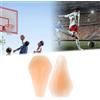 1 paio di ginocchiere in silicone per protezioni delle gambe per pattinaggio