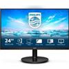 Philips MONITOR LED 23.8" 4MS FHD 1920X1080PIXEL PHILIPS V LINE 241V8L/00 VGA HDMI