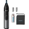 Philips Rasoio uomo rifinitore naso/orecchie 2in1 PHILIPS NT3650/16 a batteria