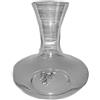 Bottiglia in cristallo con grappolo d'uva per decanter vino da tavola casa otti
