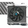 FSMOTO Per Autobianchi A112 A 112 3-7 series 3 4 5 6 7 series Alluminio Radiatore