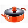 BERGNER Casseruola 24cm alluminiocon coperchio linea Happy approvata da Vissani