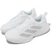 adidas Court Team Bounce 2.0 W White Silver Metallic Women Cross Training HR1235