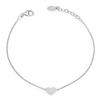 Amen Bracciale Donna - Brhbz3 Amen In Argento 925 Con Cuore Zirconato