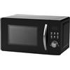 COSE DA CASA Forno a microonde 1150 watt nero digitale 20lt Grill con 3 Livelli di Cottura