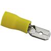 Faston Maschio 6,3mm Isol. Giallo 38.3100260Y