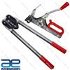 AEspares Resistente Reggiatrici Confezionamento Kit Attrezzi Cricchetto Tenditore Pinza