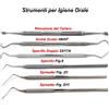 MEDSPO Rimozione Tartaro Pulizia dei Denti Endodonzia Spreader Sonda Explorer Dentista