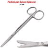 Medspo Chirurgiche Levapunti Forbici per Suture Spencer Rimozione Taglio Gengiva 14cm