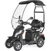 VELECO MOBILE SCOOTER ELETTRICO A 4 RUOTE 1000W VELECO FASTER con tettuccio